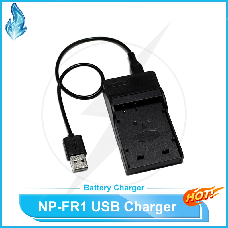 

NP-FR1 NPFR1 USB Battery Charger for Sony BCTR1 DSCG1 DSCF88 DSCP100 DSCP100LJ DSC-P100R DSCP150 DSCP200 DSC-V3 DSCT5