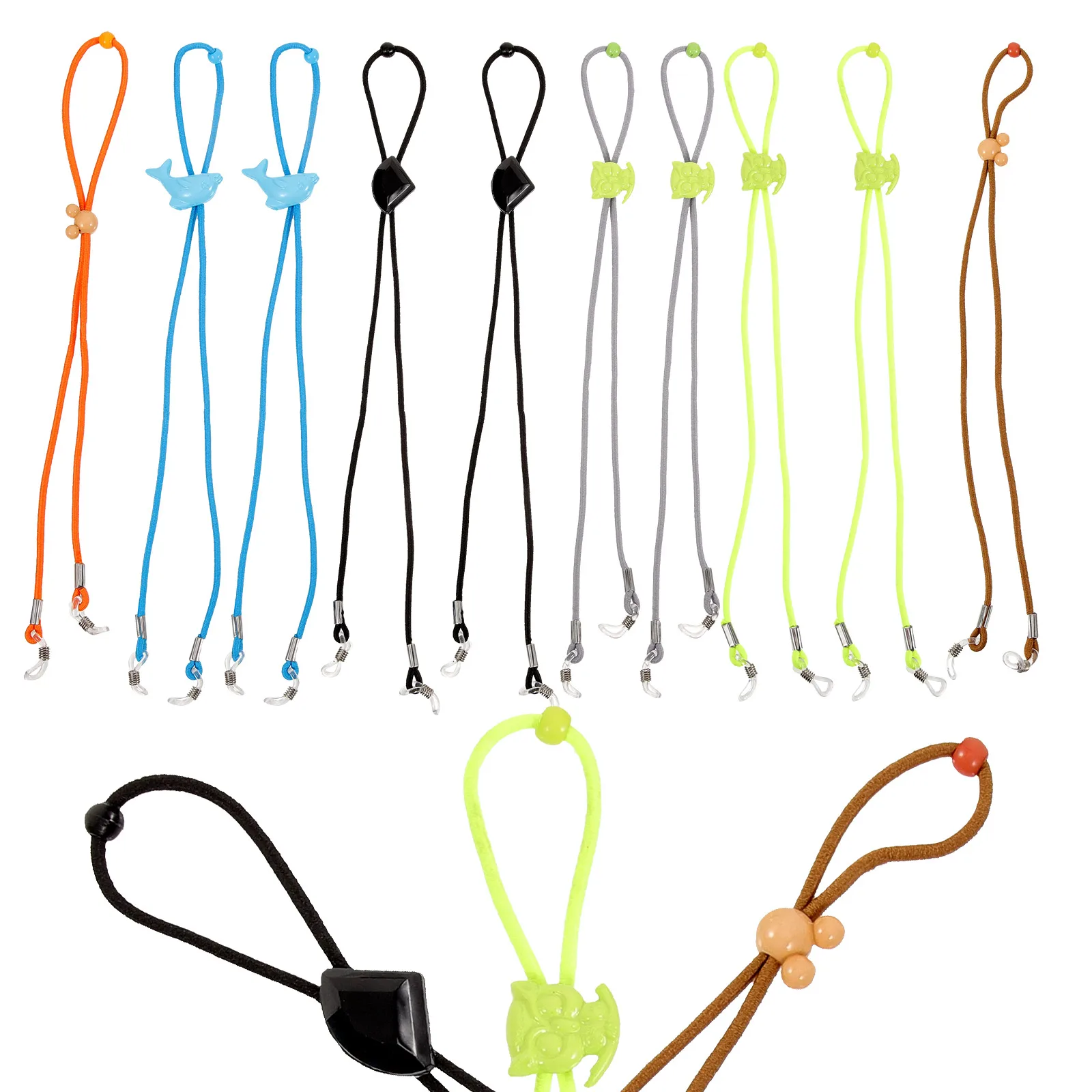 10 Pcs Eyeglasses Rope Kids Strap Elastic Anti Slip Glasses Accessories Hanging Lanyard Student Use Protective Gear