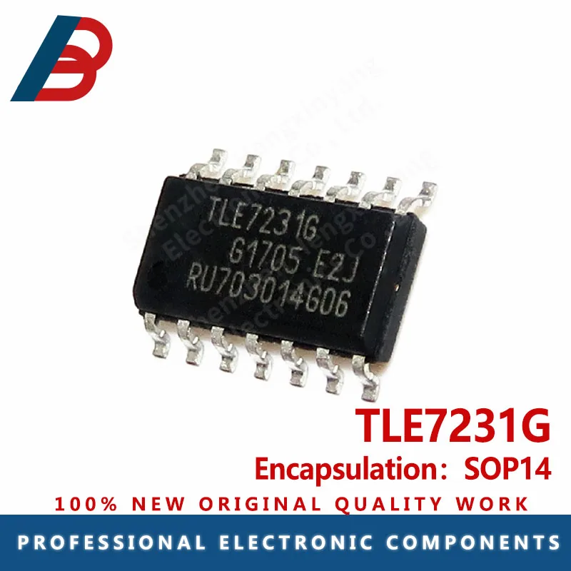 10PCS TLE7231G SOP14 smart box has no smart vulnerable IC chip