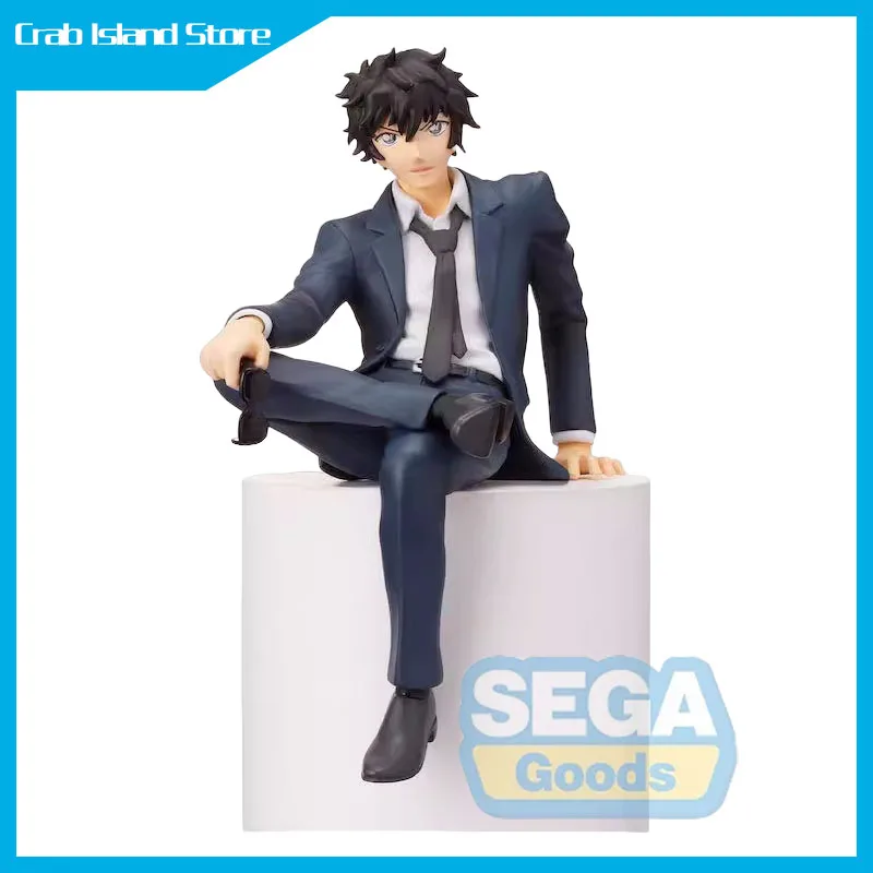 NEW SEGA Detective Conan Anime Figure Matsuda Jinpei Sitting Position Action Figure Toys For Kids Gift Model