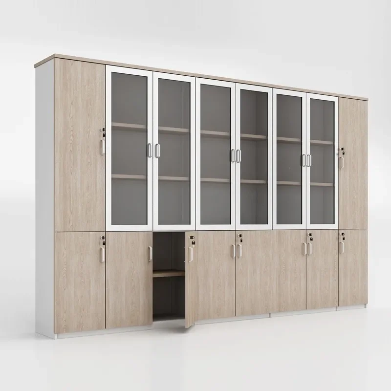 

File cabinet wooden layered combination