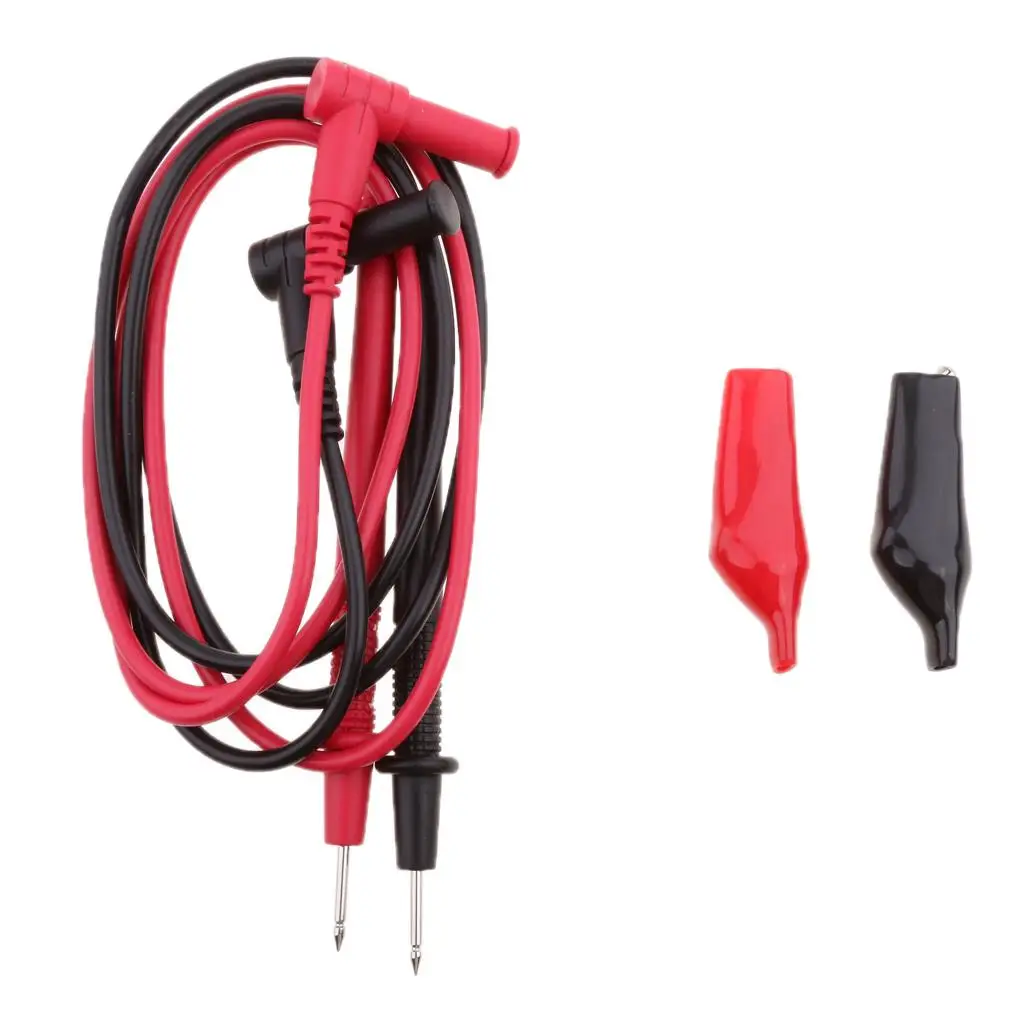Multimeter Electric Tester Pen Rubber Shrouded Grip Universal Probe Wire Cable Set for Wiring Tester and Diagnostic Tools