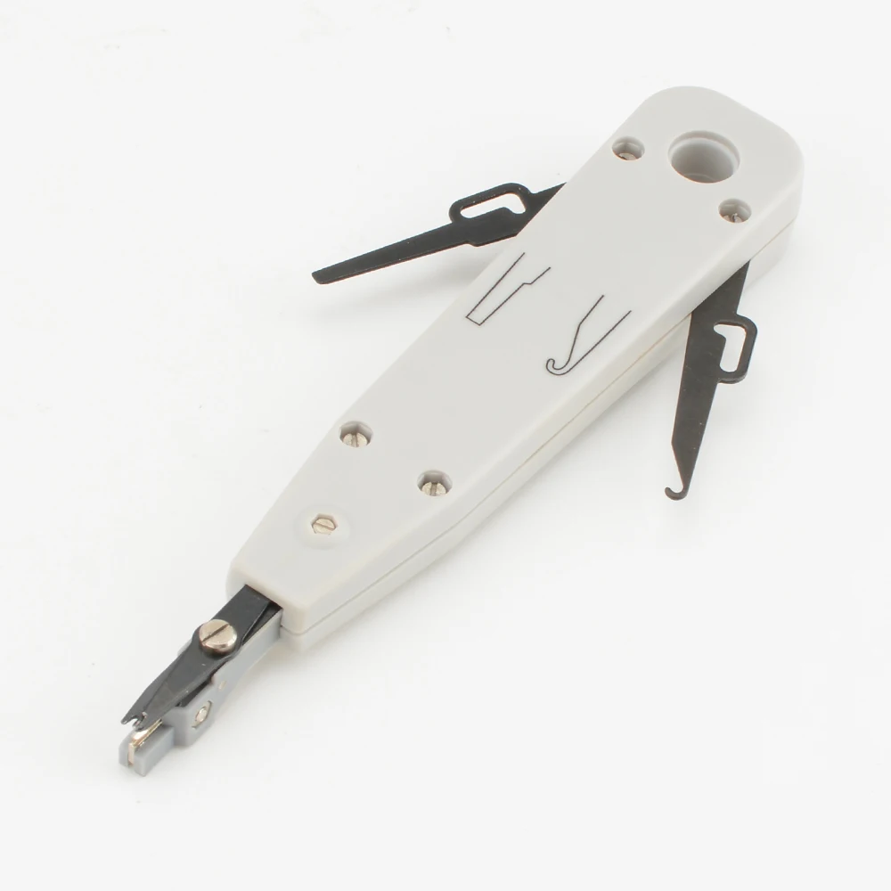 Punch Down Tool 110-draadsnijder Mes Telecomtang voor Rj45 Keystone Jack Netwerkkabel Telefoonmodule Patchpaneel