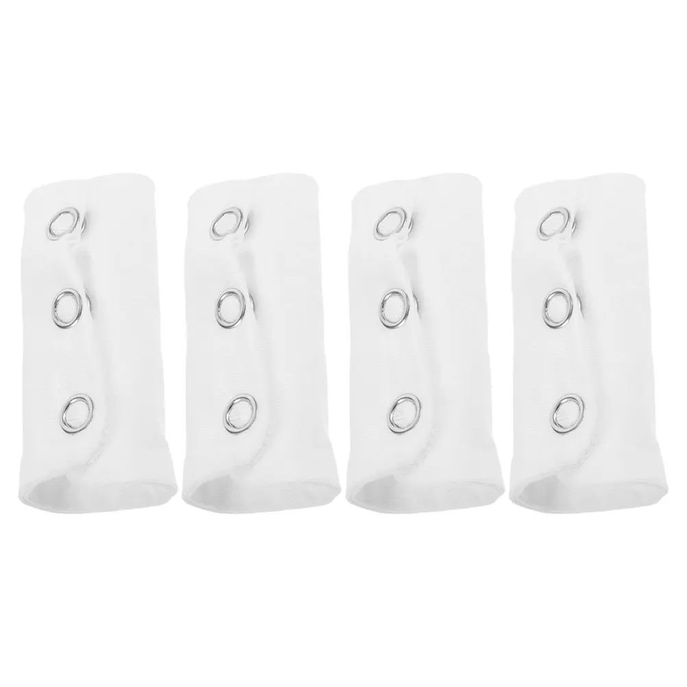 

4pcs Baby Jumpsuit Extensions Bodysuit Crotch Snap Extender Cozy Lightweight Simple Design Exquisite Hand Feeling