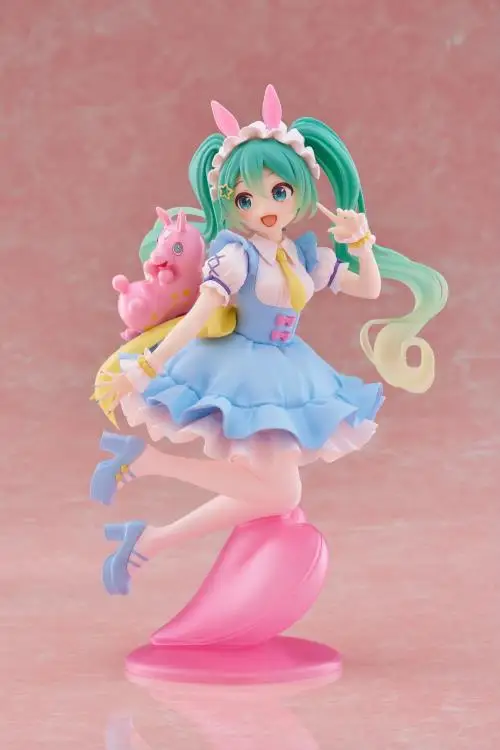 Original Genuine Model Taito Hatsune Miku x Rody 17cm AMP Fairy Tale Figure Anime Figurine Collections Toys Gifts Wholesale view 4