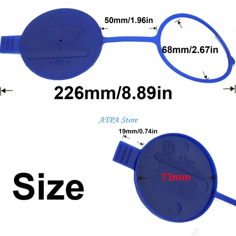 U13C Car Reservoir Sanks Caps Wiper Washer Cover Cover Lid A9068690072