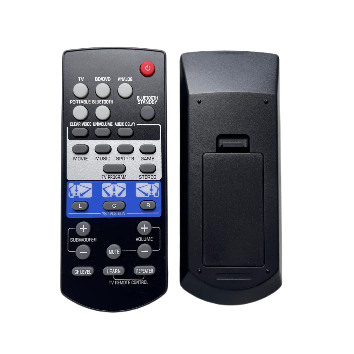 NEW Remote Control For Yamaha Sound Bar System FSR80 ZG80760 YSP-1400 YSP1400 YSP-1400BL