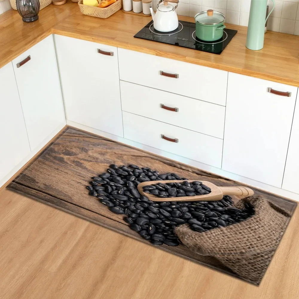 Vegetable Pattern Home Kitchen Floor Mat Door Decoration Floor Mat