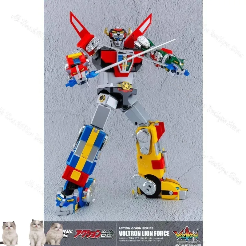 [Ready Stock] Action Toy Metal Beast King GoLion VOLTRON VEHICLE FORCE Action Figure Toy Collection