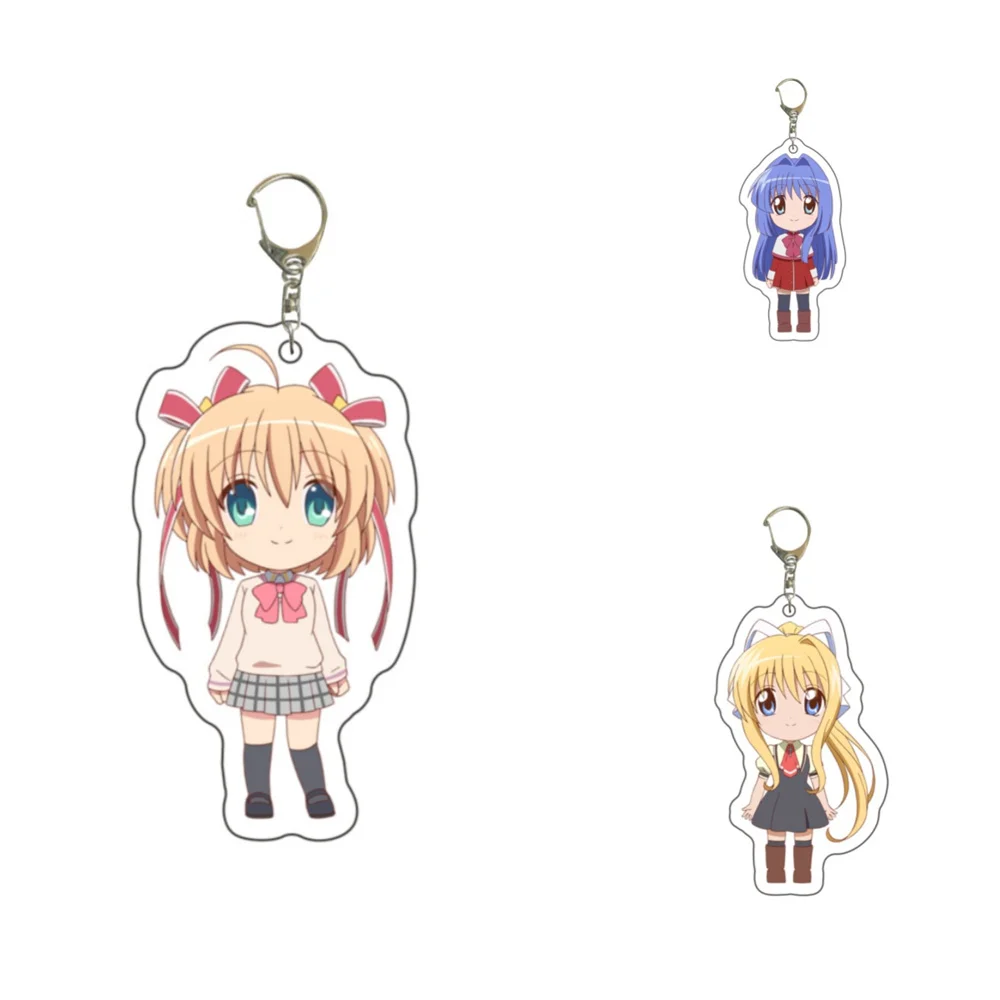 6CM Japan Anime Clannad family Acrylic Keychain Model Cosplay Charm Characters Ornament Accessories Goods Collection gifts