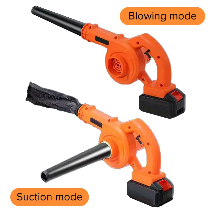 Imagem -03 - sem Fio Poderoso Recarregável Soprador de Poeira Aspirador de ar Limpo Jardim e Veículo Industrial Computador Doméstico 21v