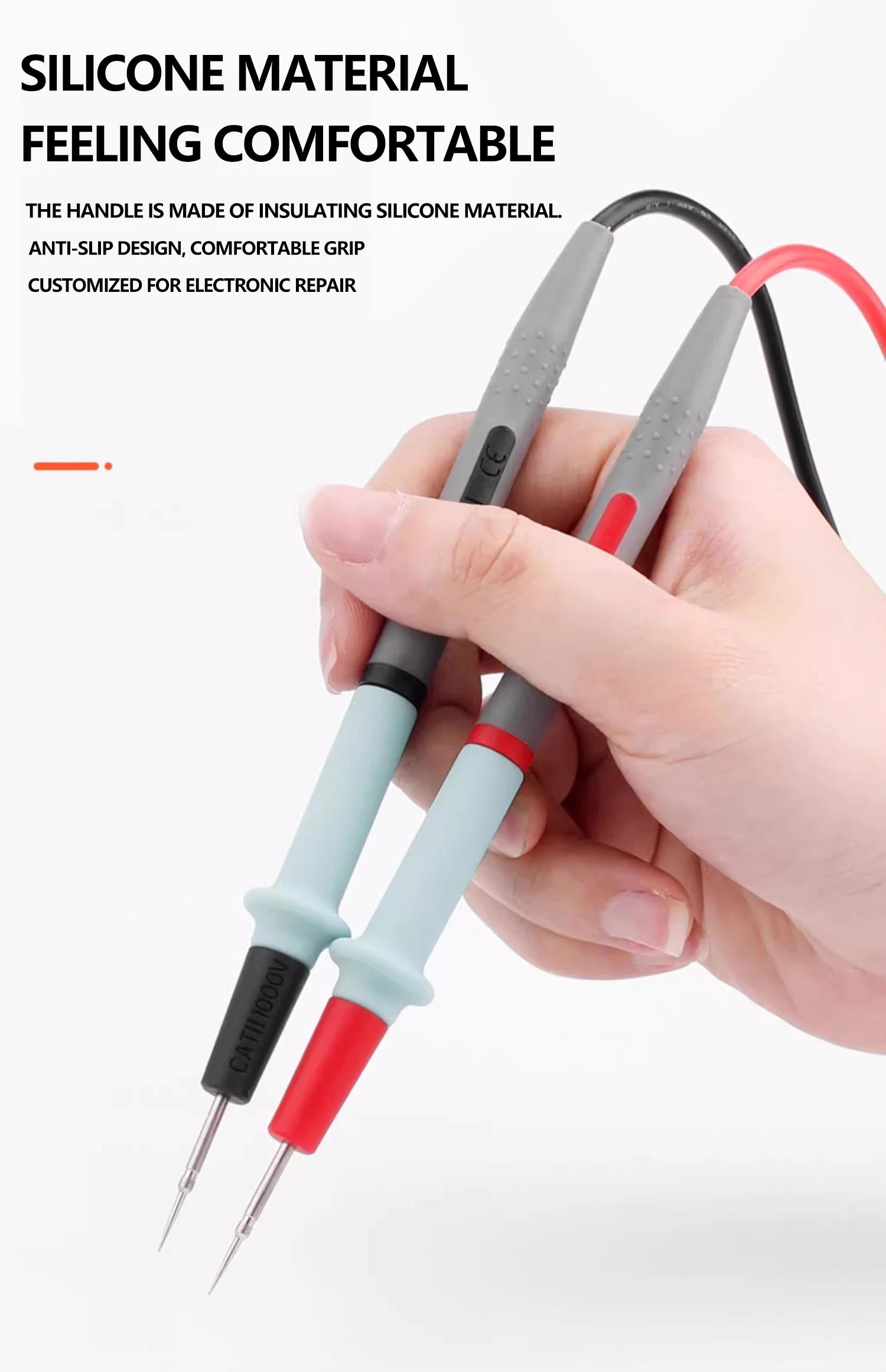 Digitale Multimeter Sonde Test Führt 1000V 10A Universal Nadelspitze Multi Meter Tester Blei Sonde Draht Stift Kabel – Detail 8
