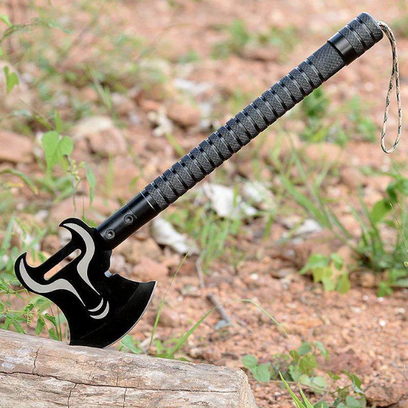 Outdoor EDC Portable Multifunctional Survival Tactical Combine Axe Detachable Camping Car Emergency Window Breaker Tools