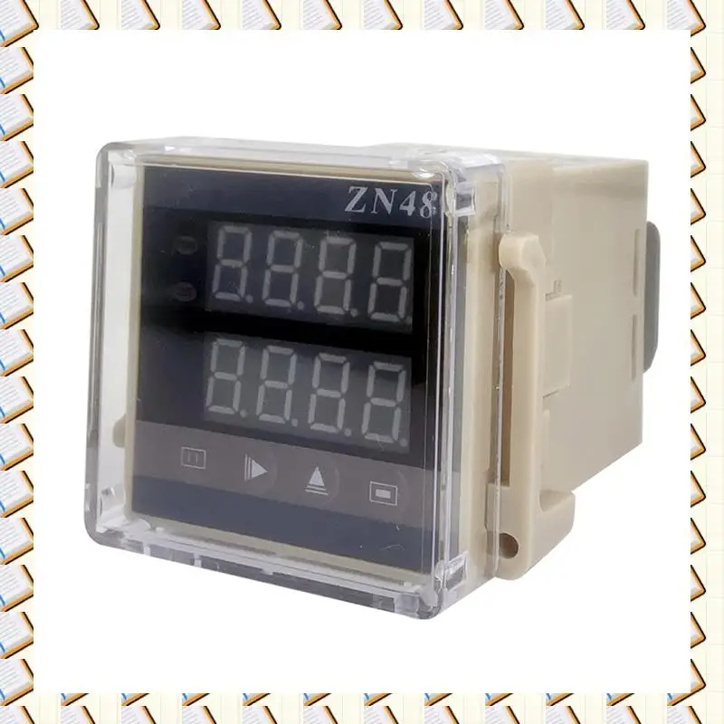 

A14M Zn48dual цифровой дисплей реле времени счетчик 220 В переменного тока 380 В переменного тока 24 В постоянного тока циклический хронограф и измеритель частоты A