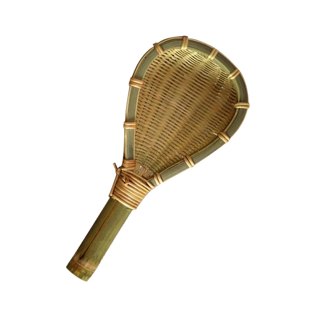 

Bamboo Colander Slotted Spoon Multifunctional Kitchen Strainer Noodles Soup Hot Pot Heat Resistant Lightweight Smooth