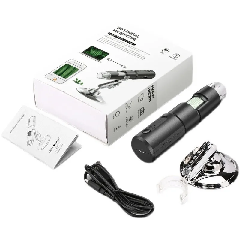 Factory Direct 2026 1000x USB high definition electron microscope wireless WIFI microscope computer mobile phone universal