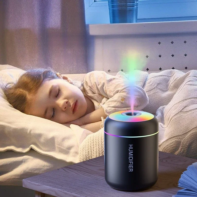 Mars cannon fodder PRO mini usb humidifier fog volume colorful atmosphere light silent desktop car office mini humidifier