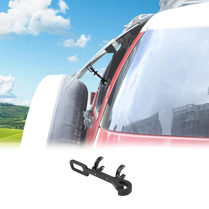 

For Toyota FJ Cruiser 2007-2021 Car Tailgate Window Gap Bracket Use When Parking Door Window Assist Support Holder Accessories