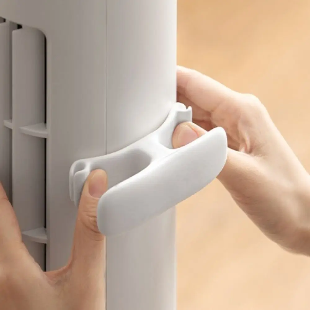 Organisateur de fil de cordon en Silicone pratique, 2 pièces, support de Placement, crochets de cordon auto-adhésifs, Clips, support d'appareil pour la maison