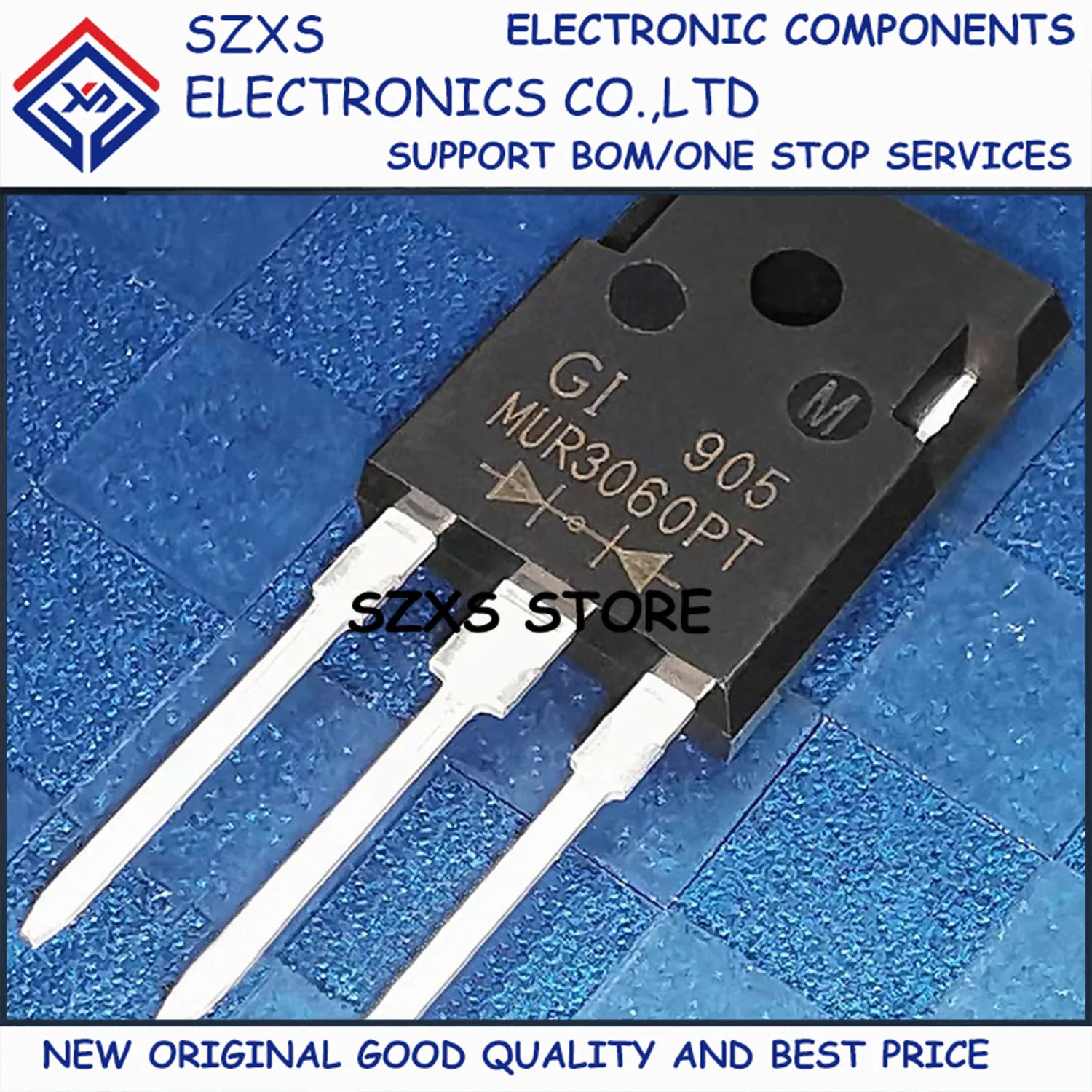 

New Original 10Pcs MUR3060PT MUR3060PA TO-247 Fast Recovery Diode In Stock Electronic Components Good Quality