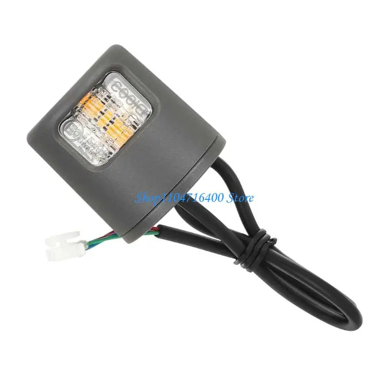 y1gd Upgraded Safety Turn Light Consistent Electric Scooter Handlebar ABS Construction Easy Installation
