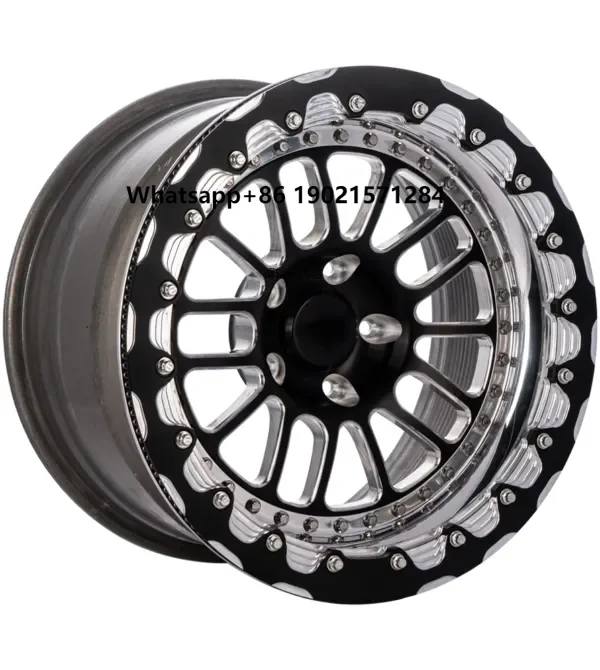 

BW Custom Beadlock Forged Wheel 15 17 18 5x114.3 5X120 6X139.7 Car Rim for ATV&UTV Mercedes corvette