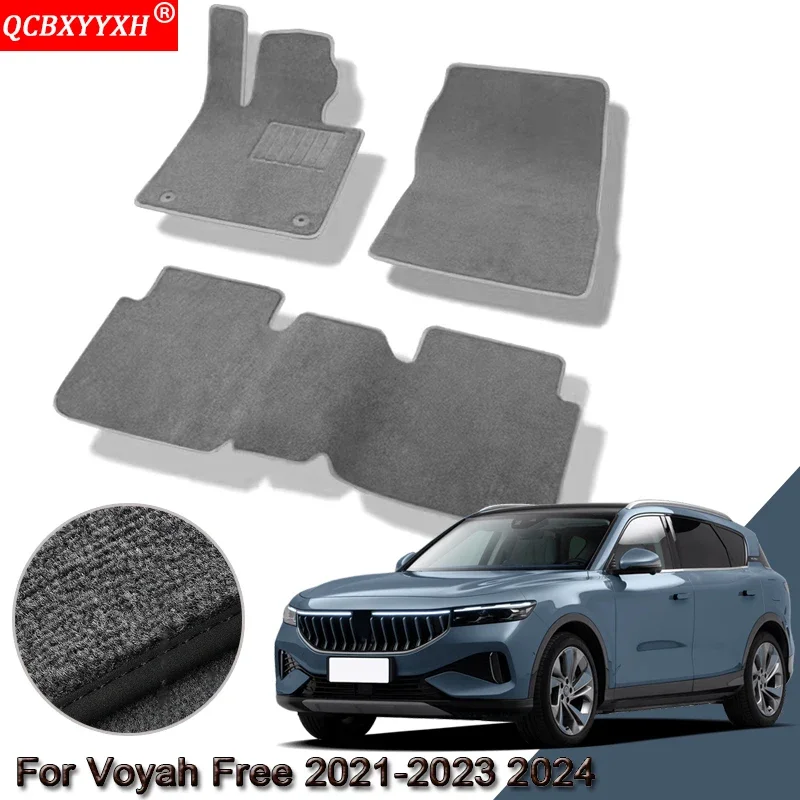 

Custom Car Floor Mats For Voyah Free 2021-2023 2024 Waterproof Non-Slip Floor Mats Internal Protection Carpets Rugs Accessory