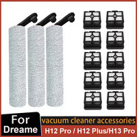 Brush Filer for Dreame H12 Pro / H12 Plus/H13 pro plus Mix/M13 BETA Soft Brush Parts Wet Dry Roller Hepa Filter Accessories