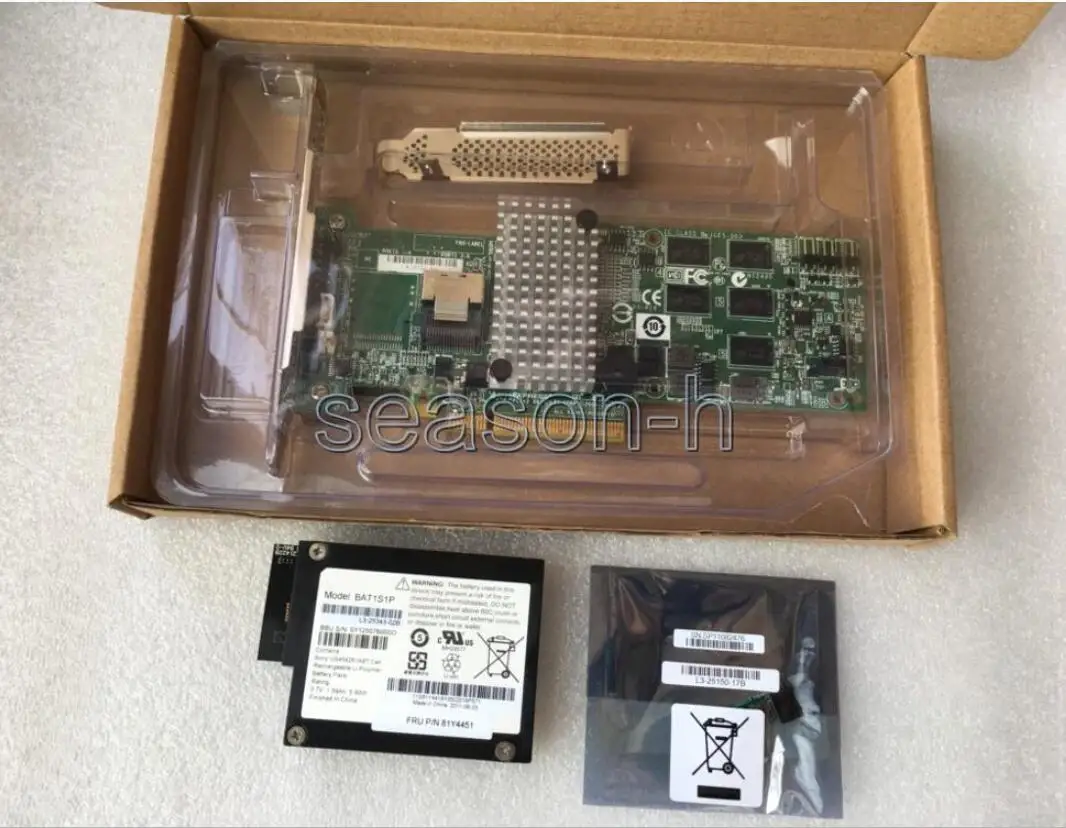 

MegaRAID SAS/SATA 9260-4i 4-Port 6 ГБ/сек. PCI-E RAID CARD + BBU08 + 00292 2,0 ssd key