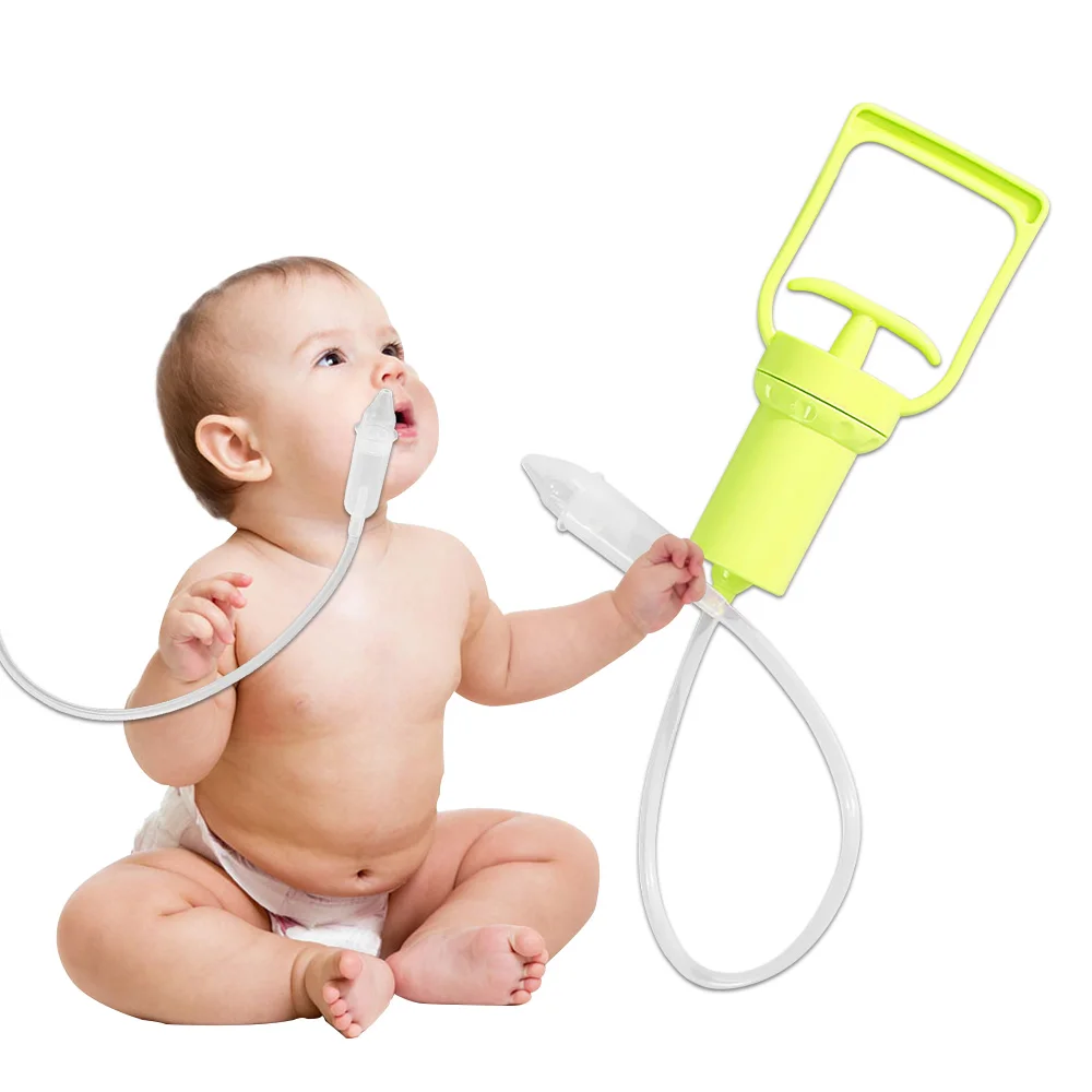 

Baby Nasal Aspirator Powerful Hand Pump Safe Comfortable Nose Cleaner For Newborns Toddlers Kids Congestion Relief Mucus Remover