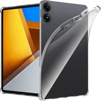 กรณีสําหรับXiaomi Poco Pad/Redmi Pad Pro 5G 12.1 2024 ถุงลมนิรภัยDROP Protection,ซิลิโคนTPUกันกระแทก