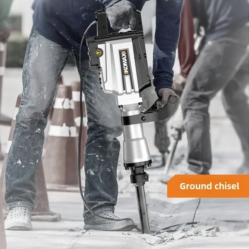 Industrial Grade 65/95 Electric Demolition Hammer High Power Heavy Duty Tool For Concrete Wall Demolition Construction Work