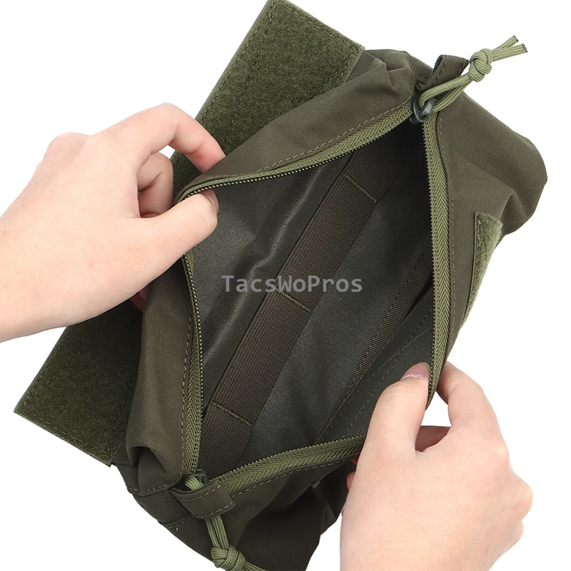Chaleco táctico modular MOLLE con portador de placa y bolsas EDC - imagen 4
