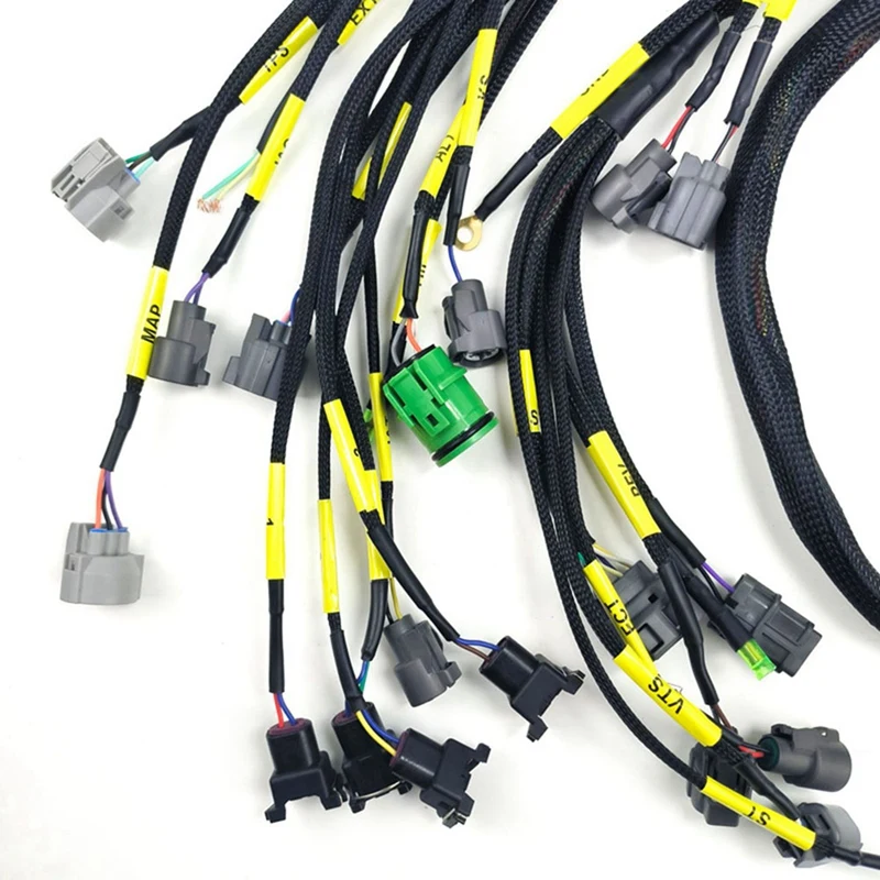 2X OBD1 Budget D & B-Series Tucked Engine Harness For Honda Civic Integra B16 B18 D16 CNCH-OBD1-1