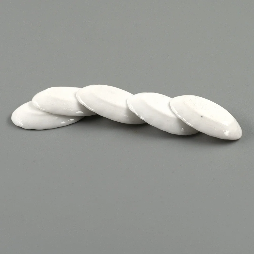 5 pezzi 1/12 accessori in miniatura per casa delle bambole mini piatto alimentare in ceramica simulazione piatto da cucina giocattoli per la decorazione della casa delle bambole