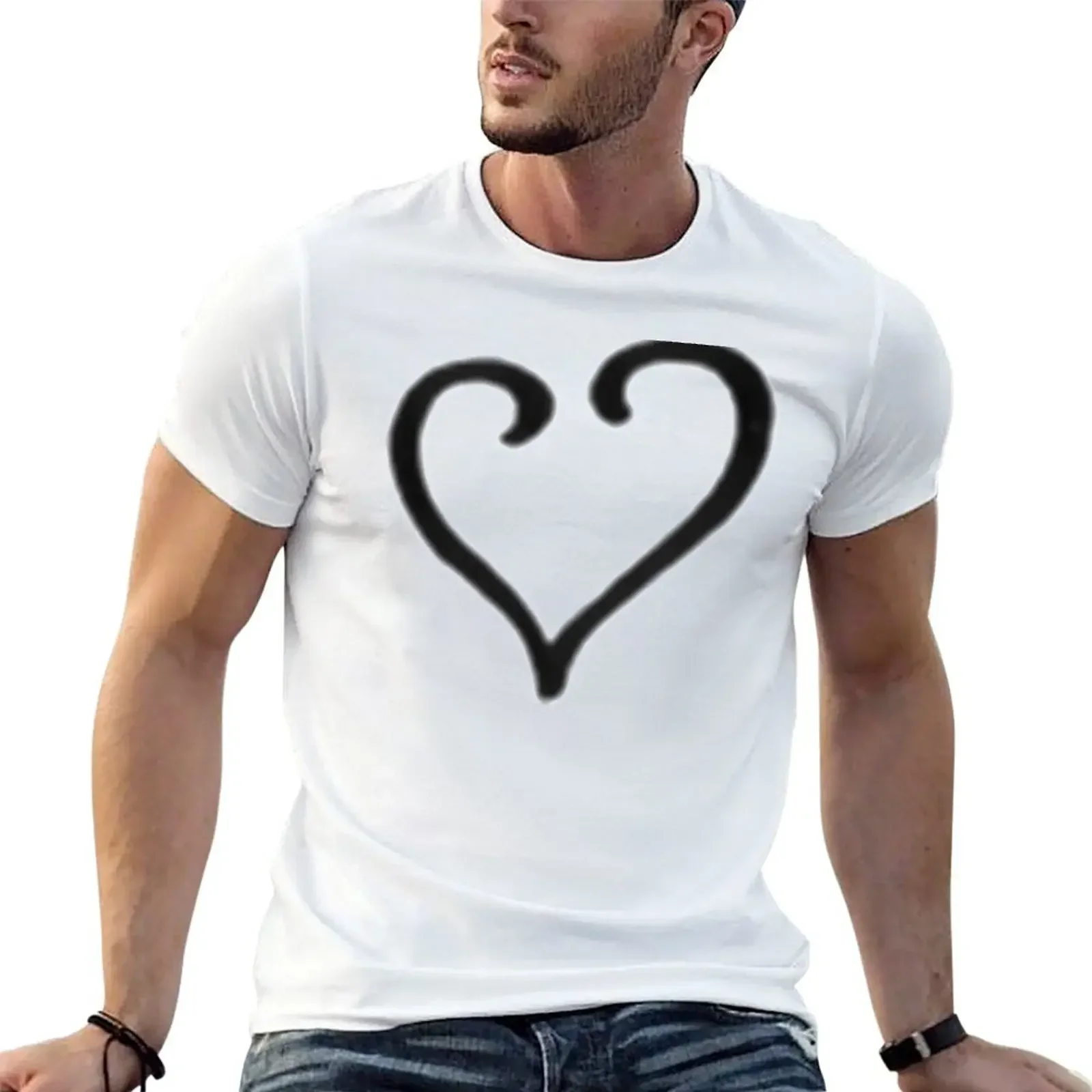 

Lily heart tattoo T-Shirt new edition Short sleeve tee customizeds boys animal print oversized t shirts for men