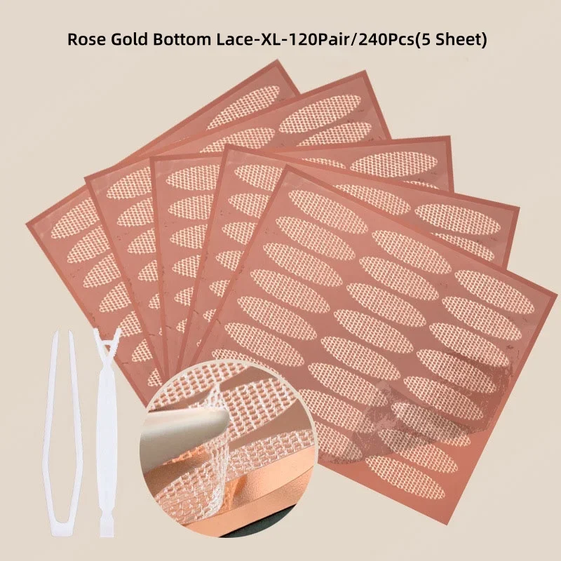 240/360 PCS Double Fold เทปตาสติกเกอร์ลูกไม้ธรรมชาติ CLEAR Beige Stripe Self-กาว NATURAL Eye แต่งหน้า make Up ด้วยเครื่องมือ