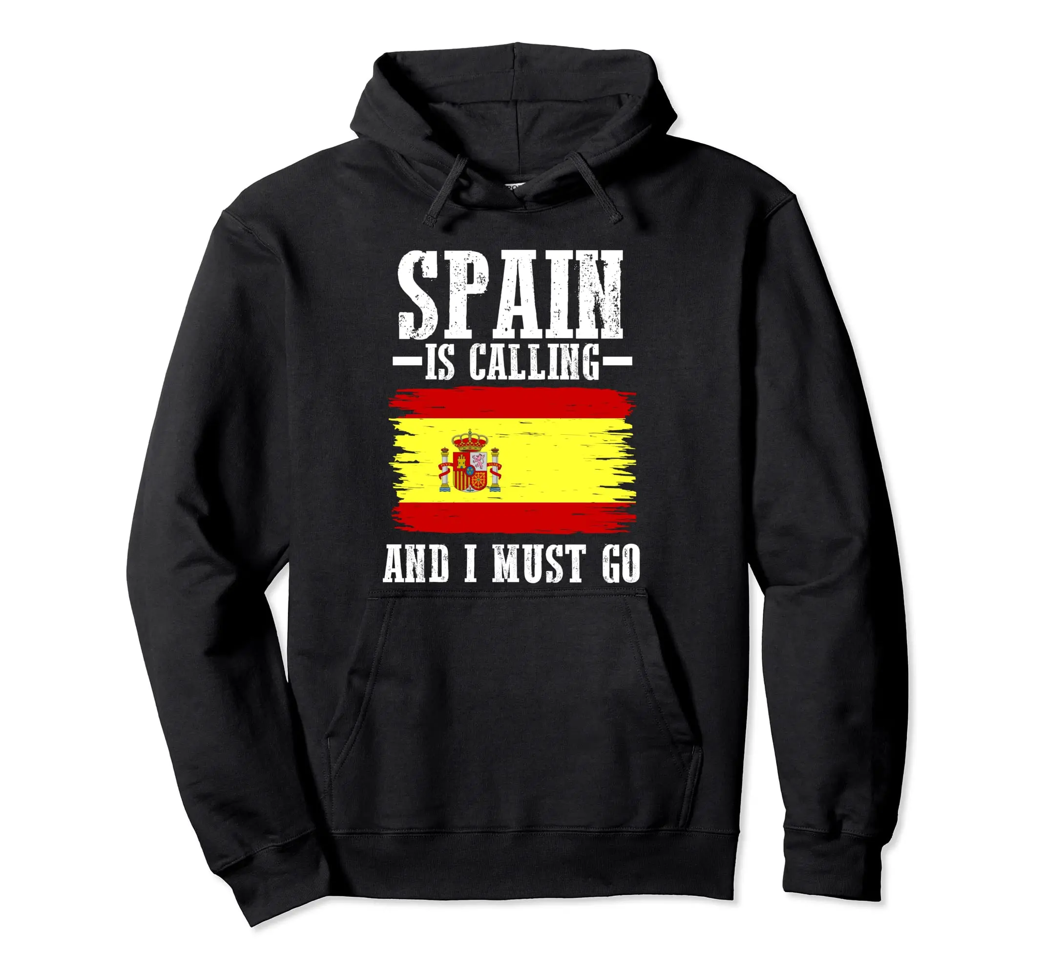 Spanish Flag Bull Fighting Running with Spain Pullover Hoodie Men Women Unisex Cotton Hoodies Man Hip Hop Style Sweatshirt