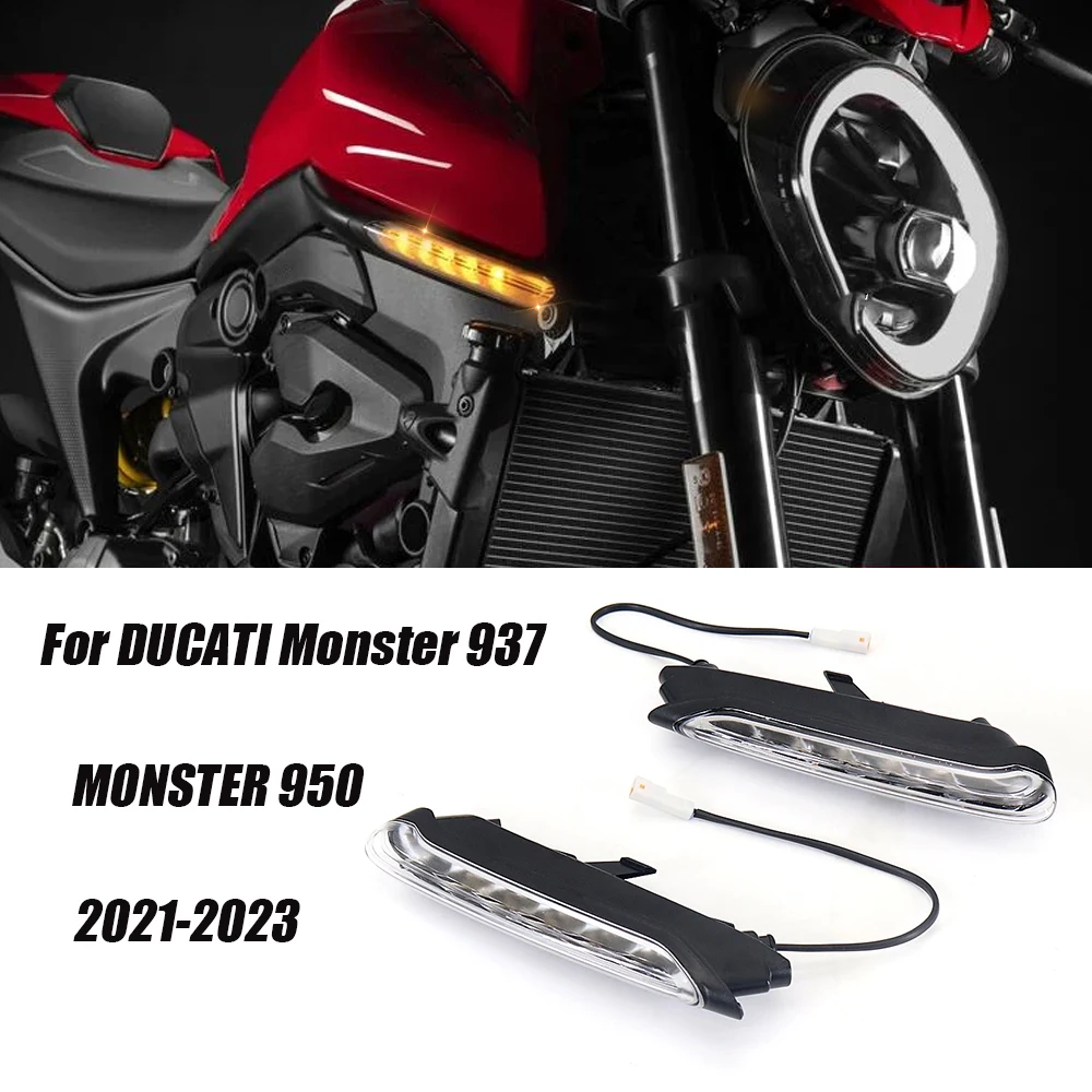 

For Monster 937 950 LED Turn Signal Light For DUCATI Monster 950 Front LightsMotorcycle Flasher Lamp Indicator 2021-2023