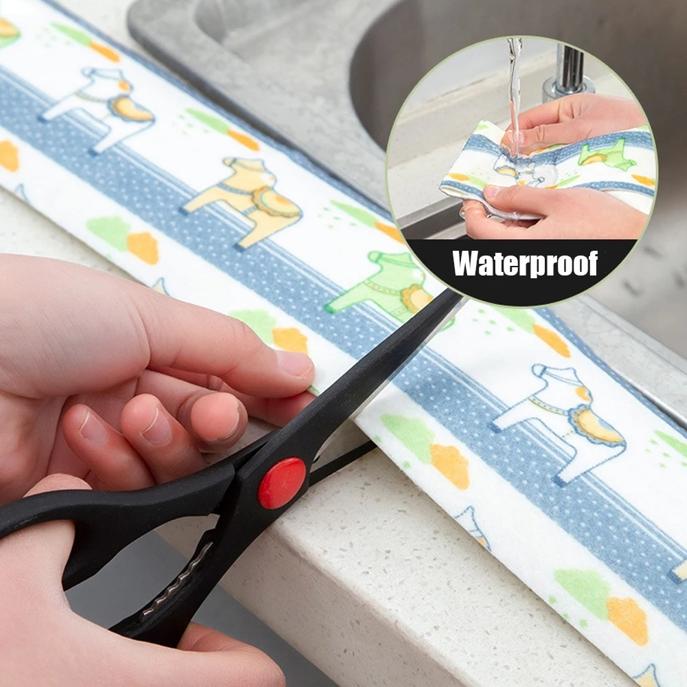 2.8M Waterproof Wall Stickers Self Adhesive Anti-moisture Sink Washbasin Window Sealing Strip Tape Bathroom Kitchen Accessories