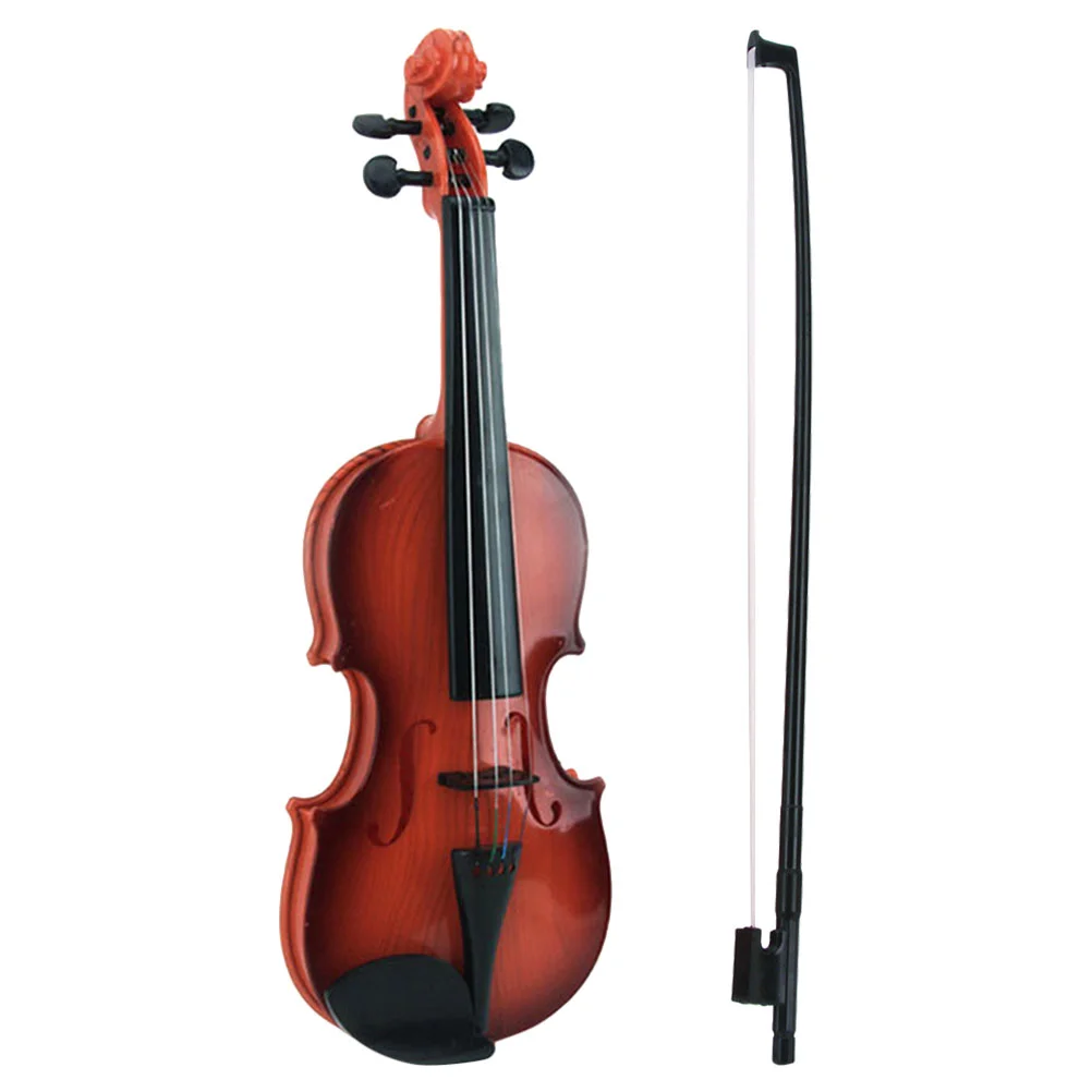 Musical Instrument Simulated Violin Child Kids Toys Plastic Educational Plaything