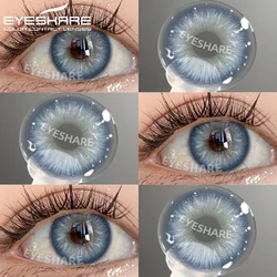 EYESHARE 1pair New Color Contact Lenses for Eyes Blue Lenses Green Contacts Lens Yearly Brown Eye Lens Fashion Gray Pupils Lens