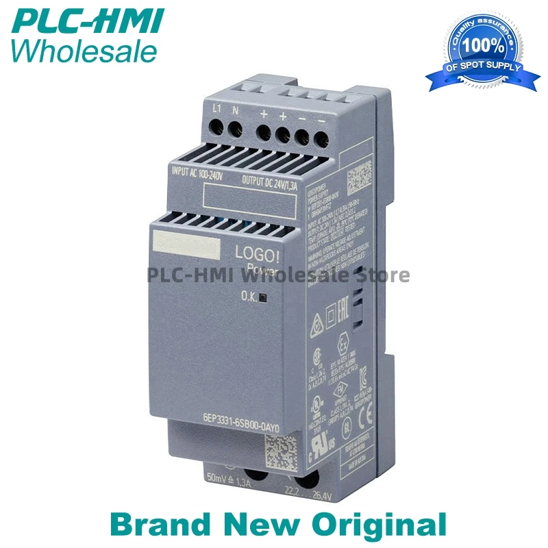 6ep3331-6sb00-0ay0-6ep33316sb000ay0-logo-power-alimentation-stabilisee-24-v-13-a-entree-100-240-v-marque-originale-neuf
