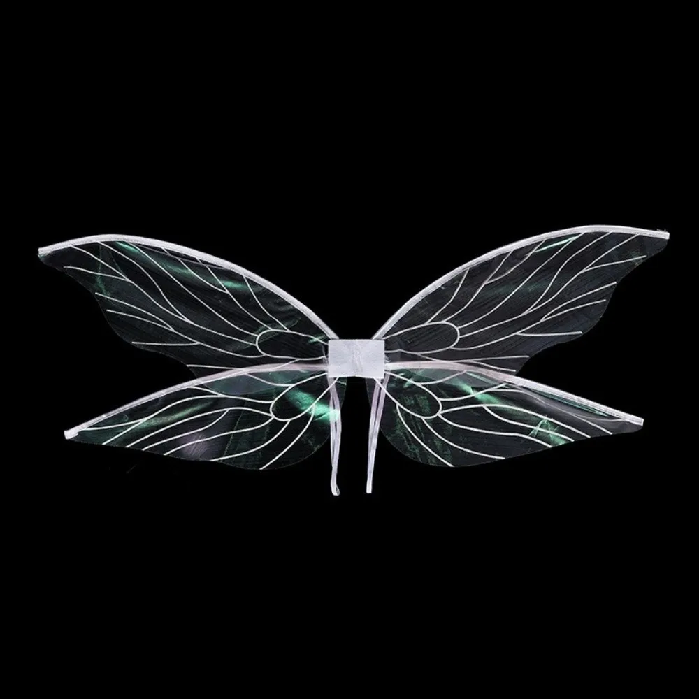 Cosplay Props Girl Butterfly Wings Multicolor Organza Fairy Wings Role Play Lightweight Dress-Up Wings Costume