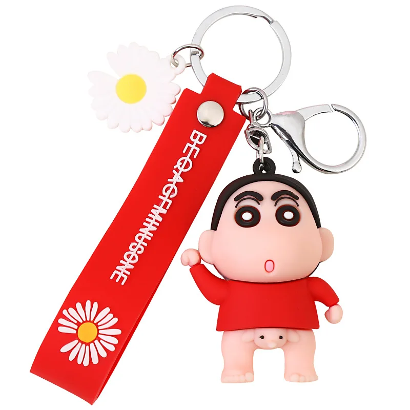 2025 minso trendy and spoof keychain, epoxy resin, creative anime cartoon doll, schoolbag, key chain and pendant