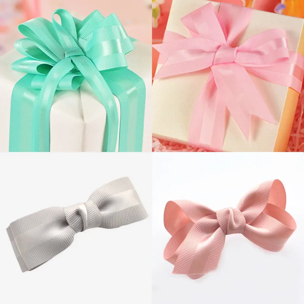 (9 Meters) 9mm 16mm 25mm Grosgrain Ribbon /Satin Ribbon / Gift Wrapping Ribbons / Bows Making Ribbon / Ribbons for Crafts