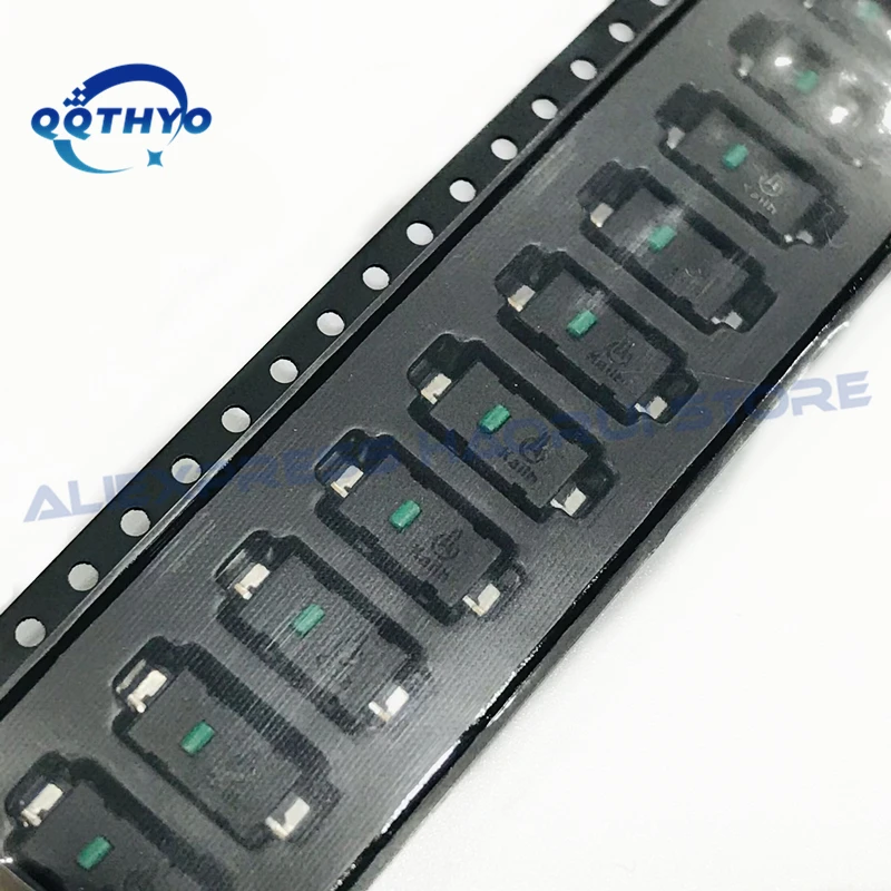 10Pcs 3.5mm SMD Green dot 2pin micro switch 5 million click life 65g for mouse button side keys can replace D2LS-11 D2LS-21