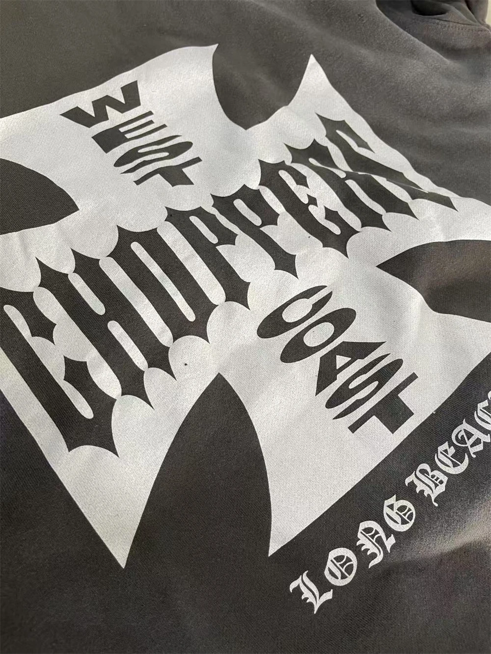 غسلها سترة الكراك الصليب الطباعة الساحل الغربي المروحيات البلوز الرجال النساء مقنعين هوديي #6