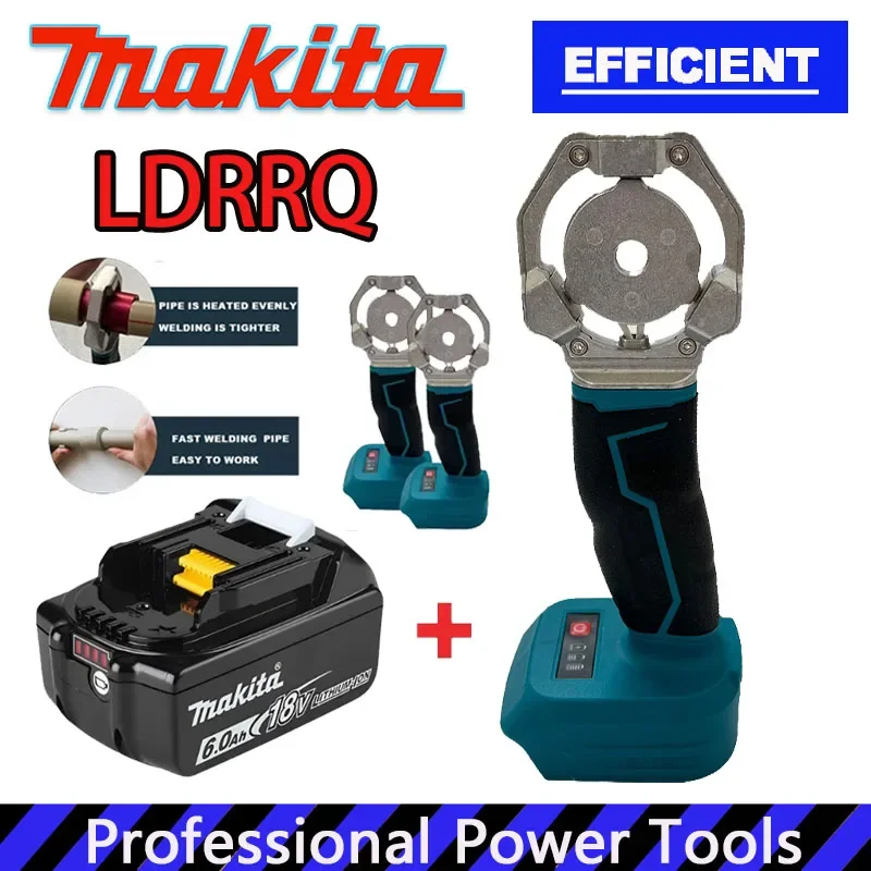 

Электрический аппарат для сварки труб Makita, беспроводной паяльник для термопластиковых труб (ПП, ППР, ПЭ)