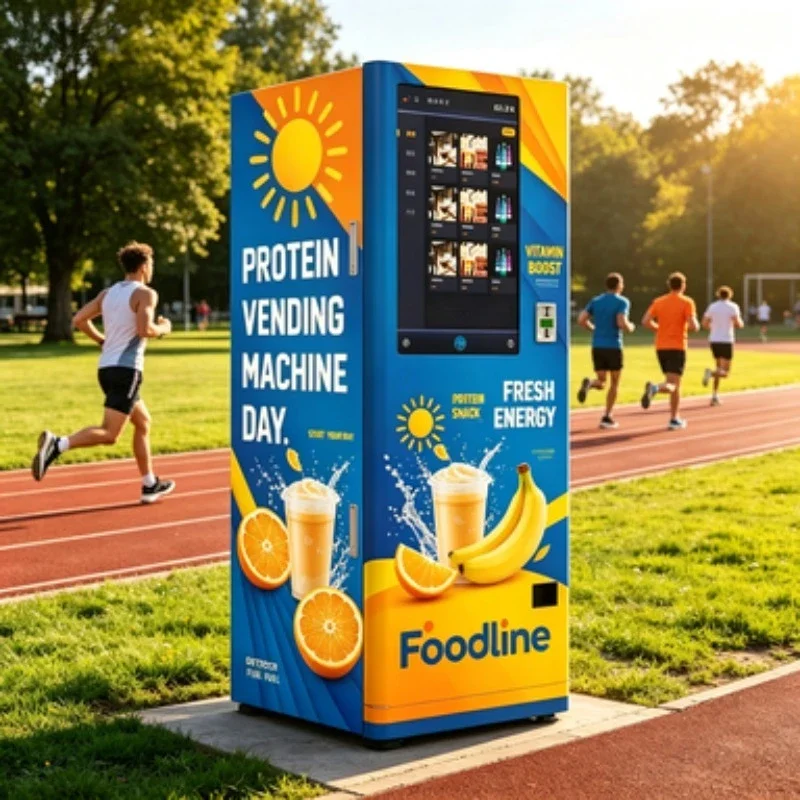 FL Customized Protein Shake Powder Dispenser Commercial High Capacity Customizable Automatic Beverage Vending Machine